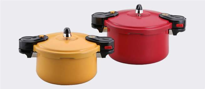 CERAMIC COATING PRESSURE COOKER